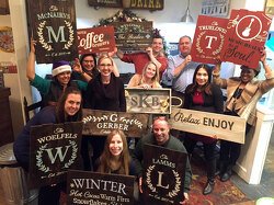 DIY Workshop at Board & Brush Creative Studio